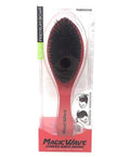 Magic Wave curved wave brush with handle, soft boar bristles