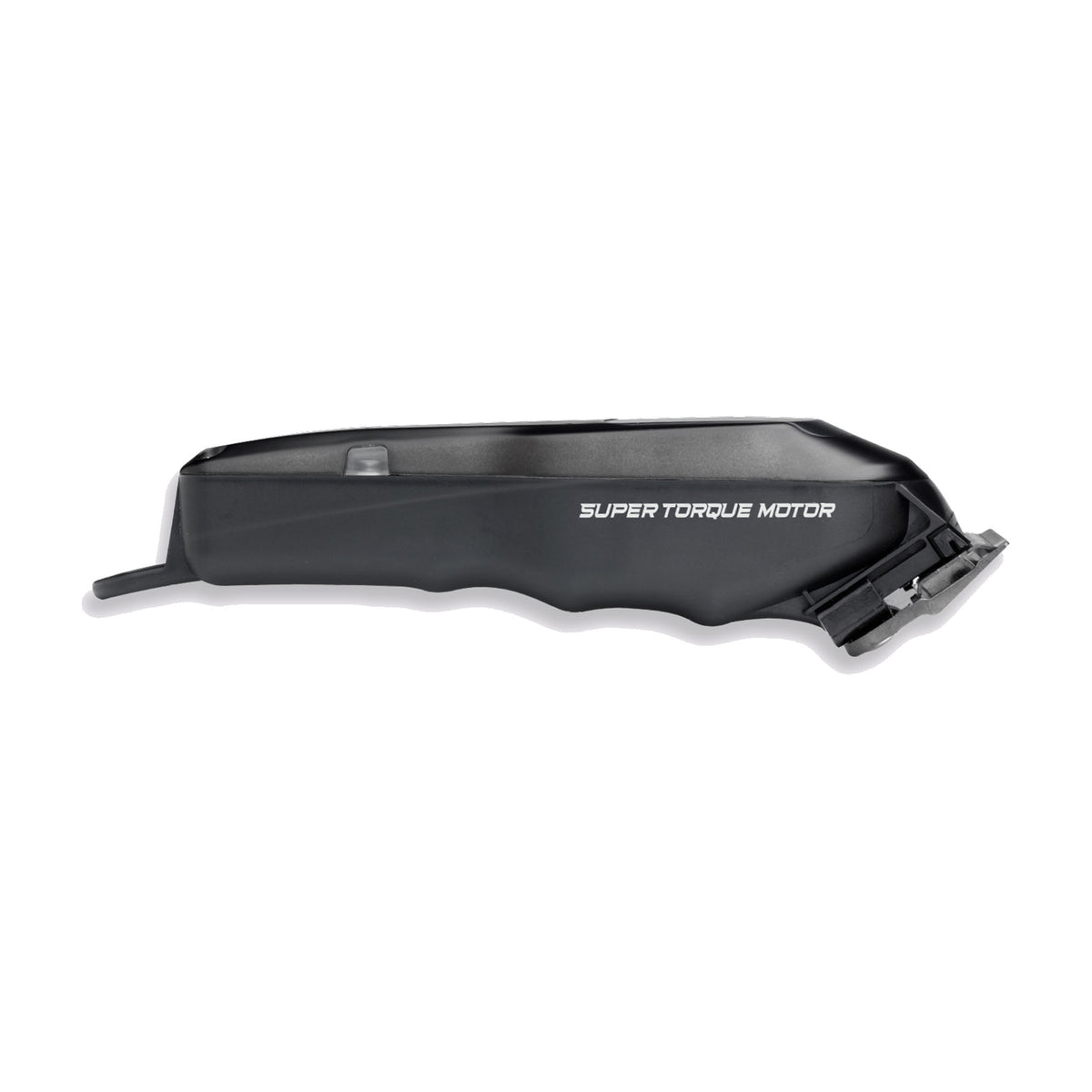 Gamma+ Boosted professional cordless clipper with Super Torque Motor, side view