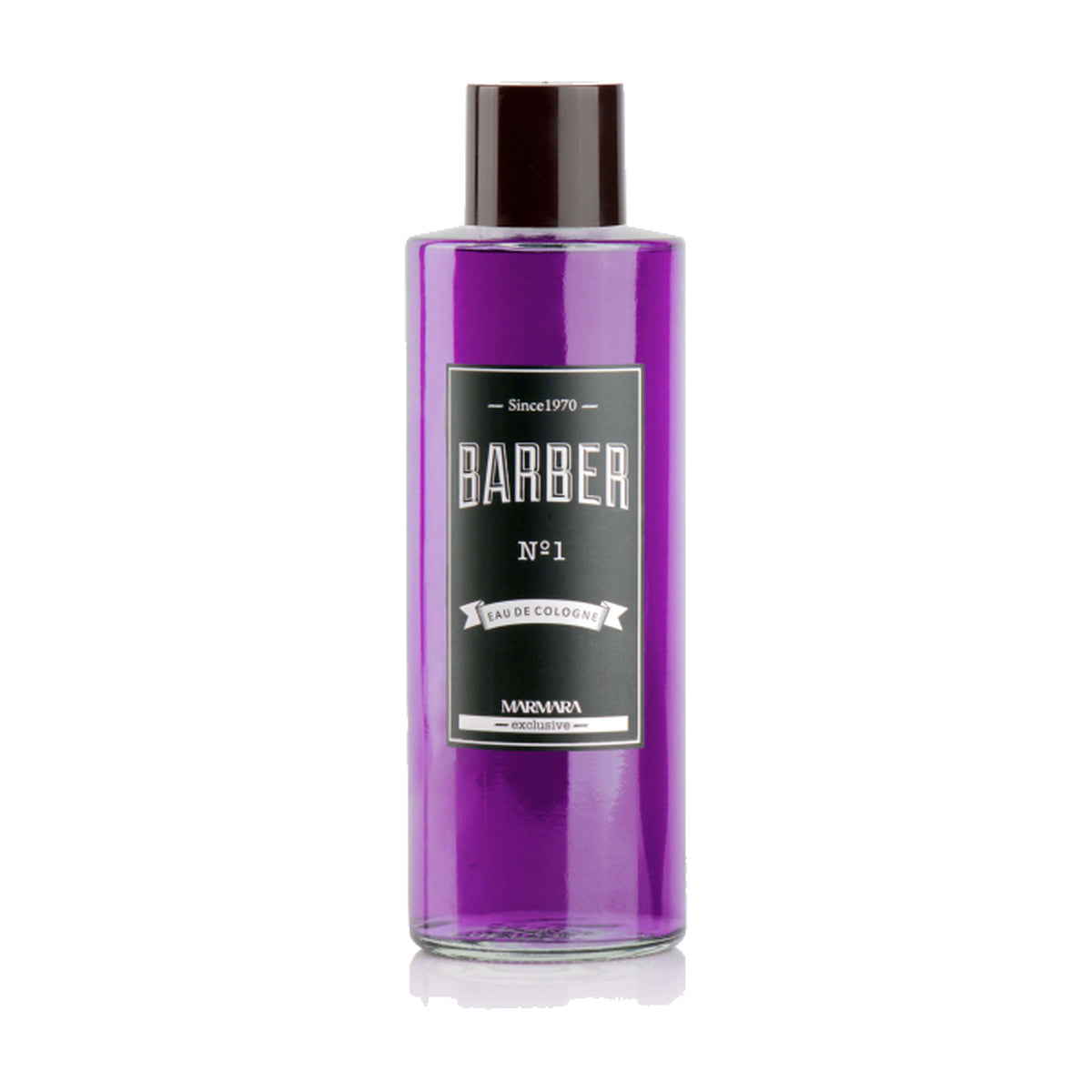 Marmara Barber Cologne No. 1 Purple 500 mL, bottle, front view