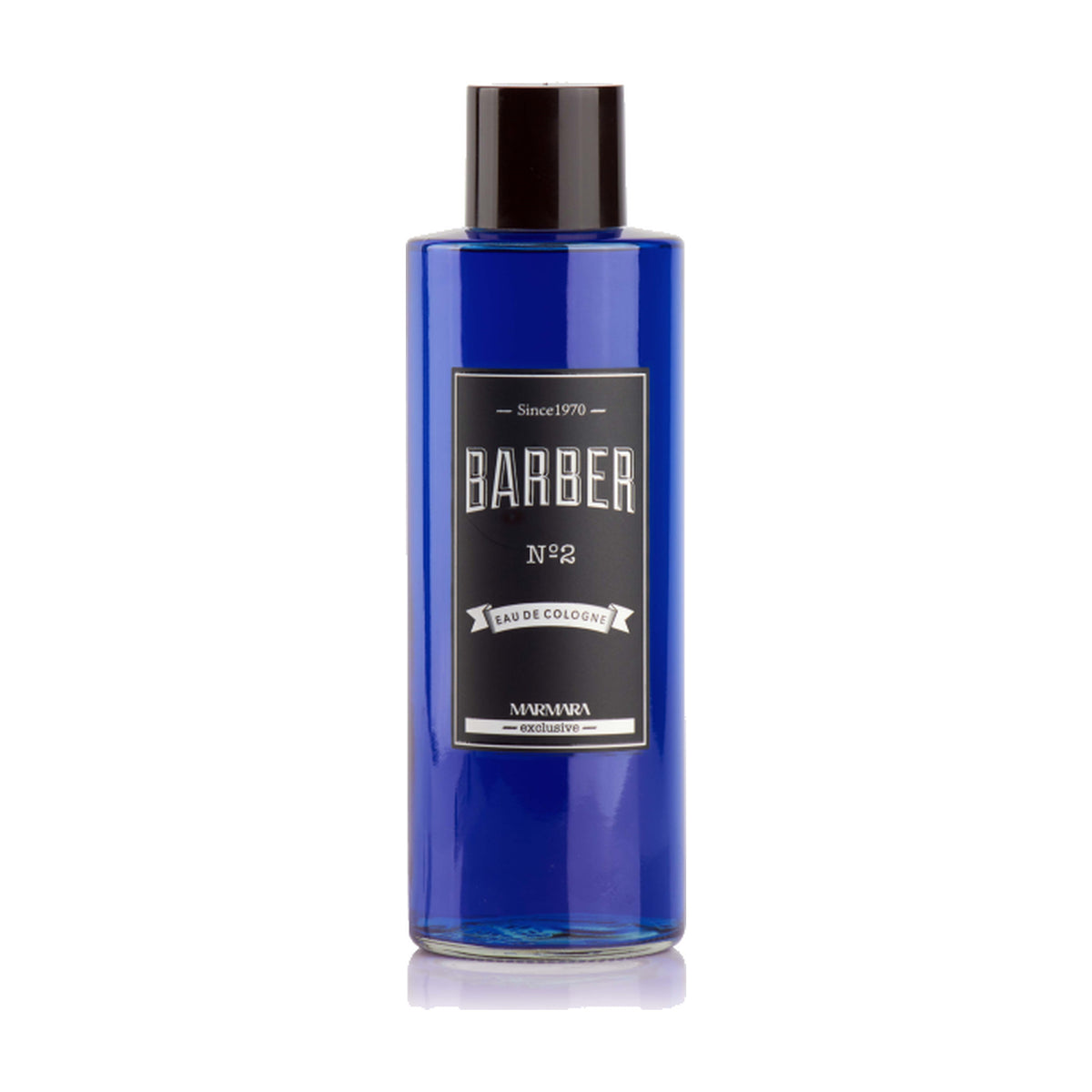 Marmara Barber Cologne No. 2 Blue 500 mL, bottle, front view