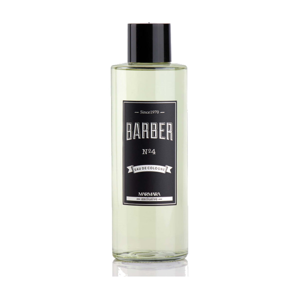 Marmara Barber Cologne No. 4 Yellow 500 mL, bottle, front view