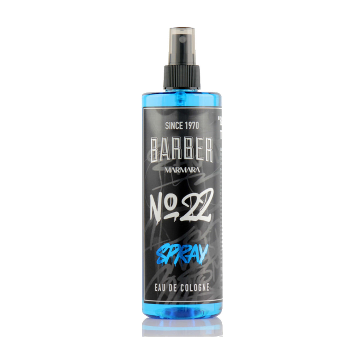 Marmara Graffiti Barber Spray No. 22 400 mL, bottle, front view