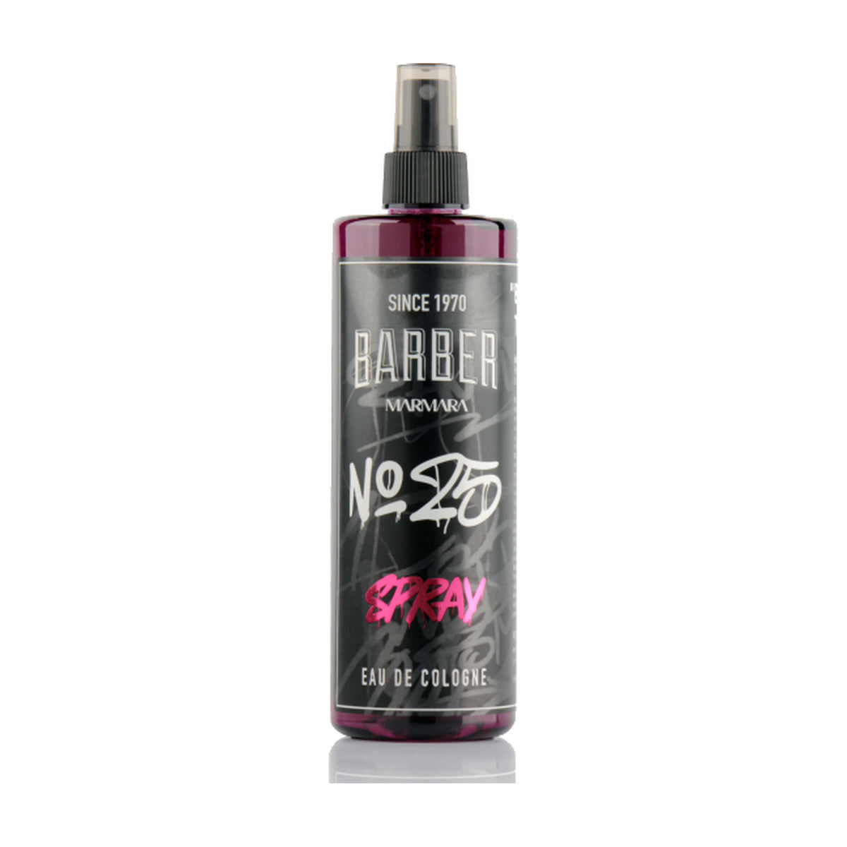 Marmara Graffiti Barber Spray No. 25 400 mL, bottle, front view