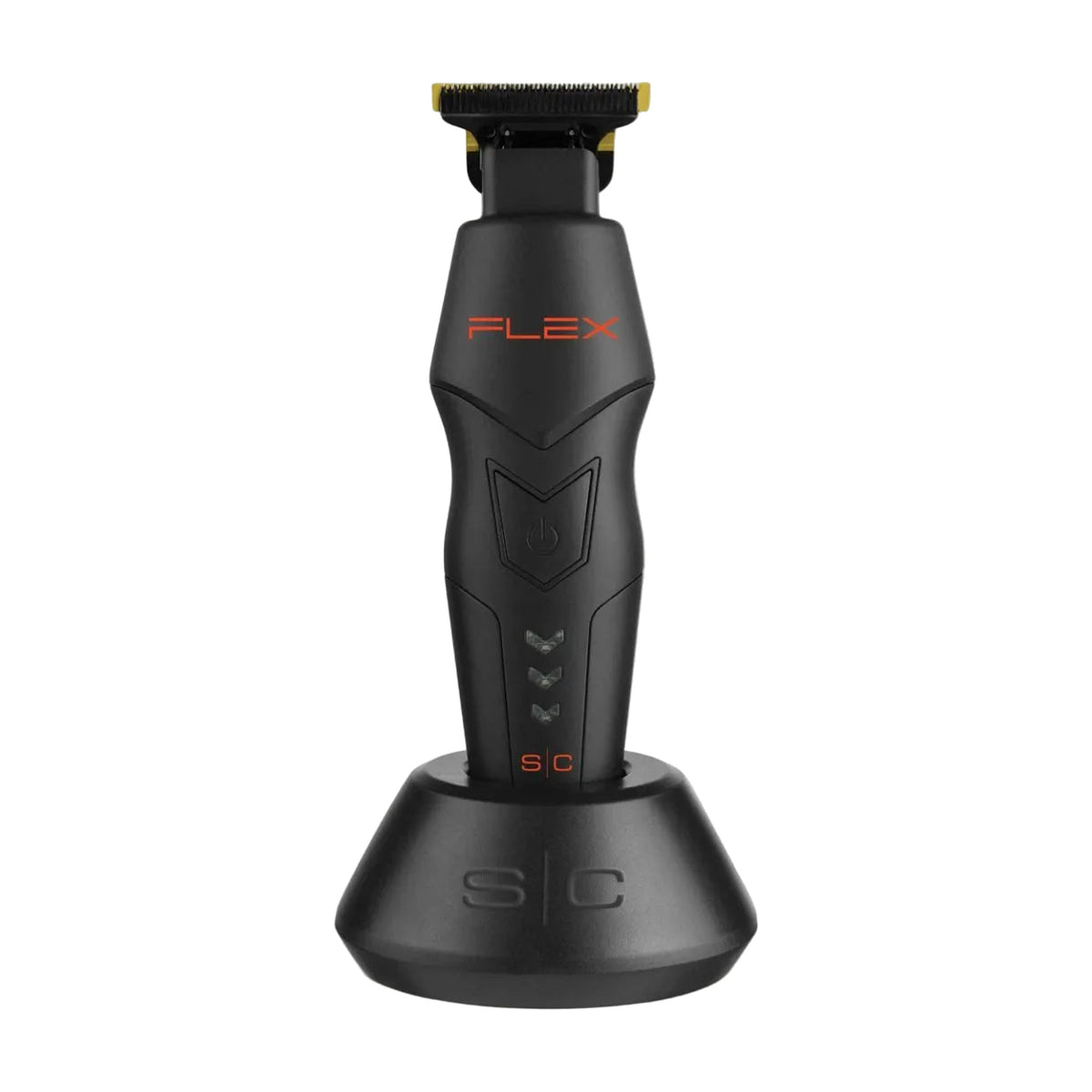 StyleCraft Flex Trimmer, front view on charging base