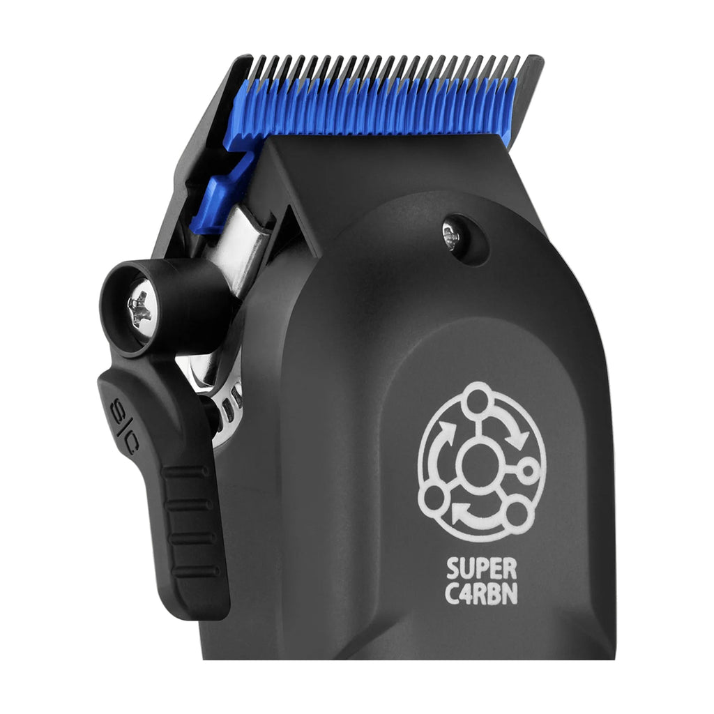 StyleCraft Rebel 2.0 Professional Clipper, angled close-up of blade and housing