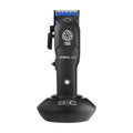 StyleCraft Rebel 2.0 Professional Clipper, front view on charging base